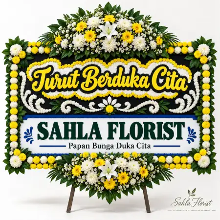 Papan Bunga Duka Puri Indah Mall
