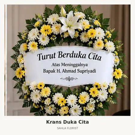 Krans Bunga Duka Puri Indah Mall